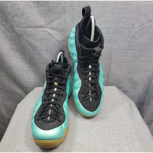 Size 15-Nike Air Foamposite Pro Island Green 624041-303 Men\'s Basketball GS main image 7